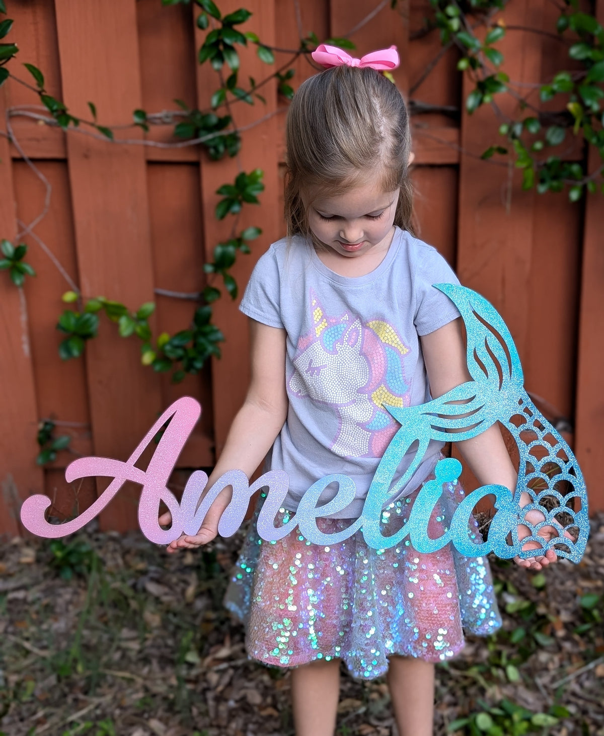 Themed Girls' Room Name Collection