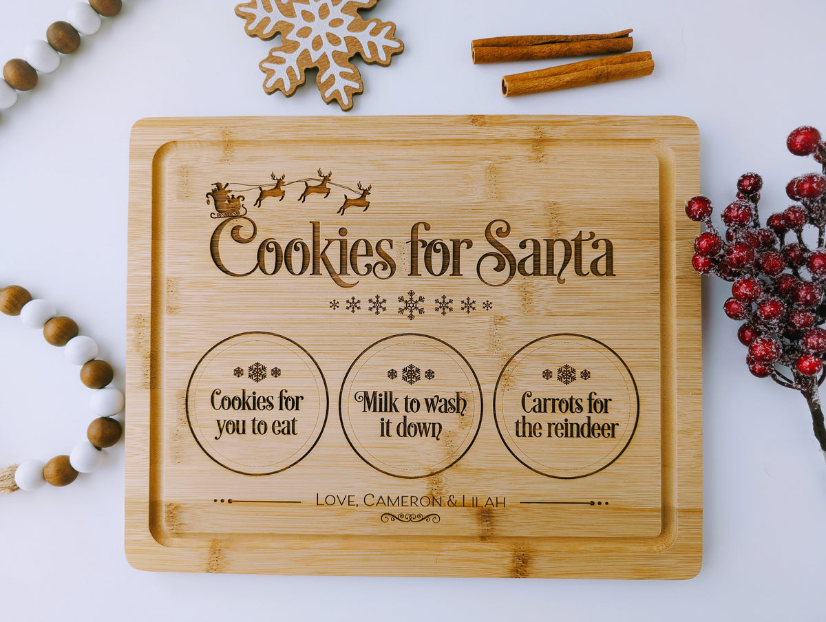 Santa's Cookie Tray